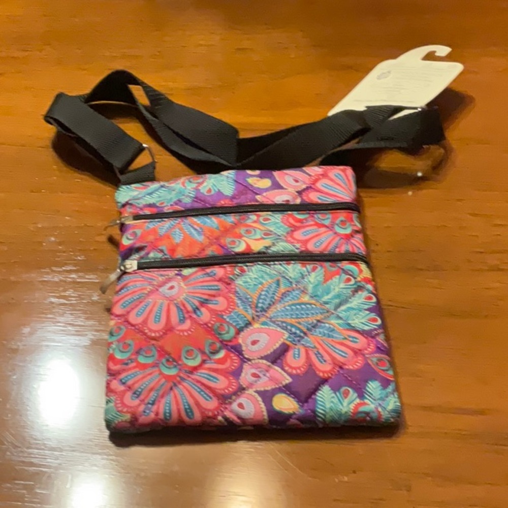 Cross over bag peacock
